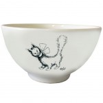 Bol  petit dj Chat Ruban Les Chats de Dubout