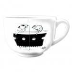 Tasse avec anse la Pche par Dubout