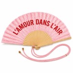 �ventail paillet� rose avec dragonne