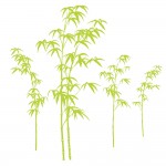 Autocollant Mural Bambou