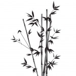 Autocollant Mural Bambou