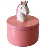 Petite boite  dents de lait Licorne en rsine