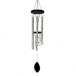 Mobile sonore en bois noir 90 cm