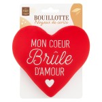 Bouillotte aux noyaux de cerise coeur Bouillotte aux noyaux de cerise coeur