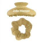 Pince � cheveux et chouchou paillet�s � Jolie Maman �