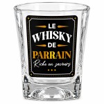 Verre � whisky parrain 30 cl riche en saveurs