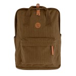 Sac � dos effet marron c�tel� avec compartiment ordinateur 41 cm