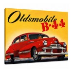 Cadre Oldsmobile B-44 voiture r�tro 50 x 40 cm