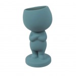 Cache-pot Samy bleu 16 cm