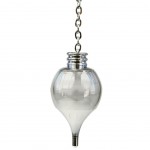 Pendule Tmoin  55 gr couleur argent Chrom