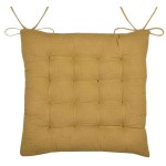 Coussin de chaise en double gaze de coton 38 cm