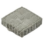Coussin de sol Solea rayé – 40 cm Coussin de sol Solea rayé – 40 cm
