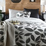 Housse de couette Matisse Naturel en coton percale 140 x 200 cm Housse de couette Matisse Naturel en coton percale 140 x 200 cm