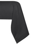 Taie de traversin Élysée 45 x 185 cm en percale de coton – Anthr Taie de traversin Élysée 45 x 185 cm en percale de coton – Anthr