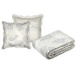 Boutis Gally Naturel avec 2 taies assorties 220 x 240 cm