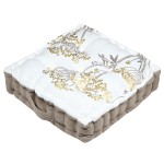Coussin de sol nature or 40 cm