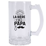 Chope à bière La bière de Papa Chope à bière La bière de Papa