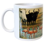 Mug en cramique Camargue sauvage