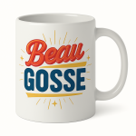Mug en cramique beau gosse  35 cl