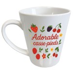 Mug conique Adorable casse-pieds 320 ml