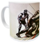 Mug Rugby Mle en cramique blanche