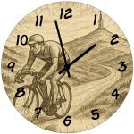 Horloge murale cycliste monte du Ventoux 29 cm