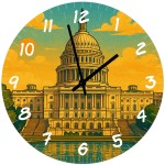 Horloge murale Washington Capitole Horloge murale Washington Capitole