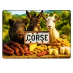 Planche  dcouper Corse  28,5  20 cm