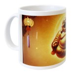 Mug en cramique bouddha de labondance