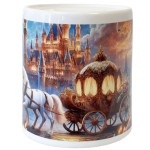 Tirelire en cramique carrosse enchant