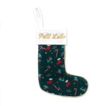 Petite Chaussette de Nol  suspendre - Petit Lutin