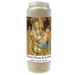 Bougie Notre dame de la Joie neuvaine