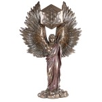 Statuette Métatron en bronze coulé à froid