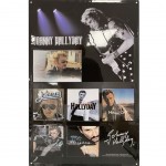 Grande plaque mtallique Johnny Hallyday Collector