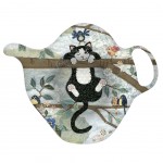 Soucoupe pour sachet de thé Chat Oiseaux By Bug Art Soucoupe pour sachet de thé Chat Oiseaux By Bug Art