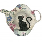 Soucoupe pour sachet de thé Chat noir By Bug Art Soucoupe pour sachet de thé Chat noir By Bug Art