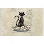 Set de table Chat coussin collection Bug Art Amys Set de table Chat coussin collection Bug Art Amys