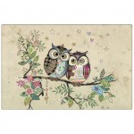 Set de table couple de Chouettes dans un arbre Bug Art Amys Set de table couple de Chouettes dans un arbre Bug Art Amys