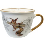 Bol avec anse en porcelaine cureuil 550 ml