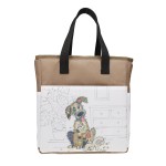 Sac isotherme chien marron 26 x 14,5 x 28,5 cm