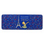 Bo�te � lunettes rigide Le Petit Prince bleue 16,3 cm