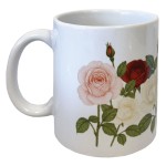 Mug Roses en c�ramique � 350 ml � Impression r�alis�e en France