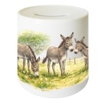 Tirelire �nes en c�ramique 9,5 cm Cbkr�ation