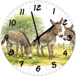 Horloge murale en verre �nes 29 cm