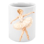 Pot � crayons en c�ramique � Danseuse �toile 2