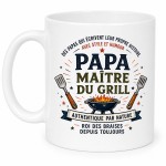 Mug papa ma�tre du grill 350 ml