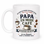 Mug papa en mode caf� 350 ml