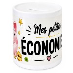 Tirelire petites �conomies � cochon et tr�fle porte-bonheur