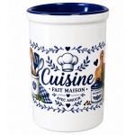 Pot � ustensiles cuisine c�ramique fait maison avec amour
