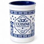 Pot � ustensiles cuisine en c�ramique Maison Gourmande